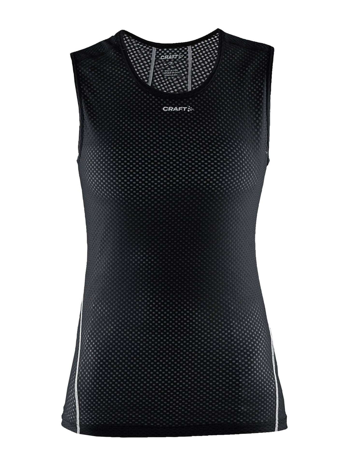 WOMEN'S COOL MESH SUPERLIGHT SLEEVELESS - Black Craft Sportswear NA