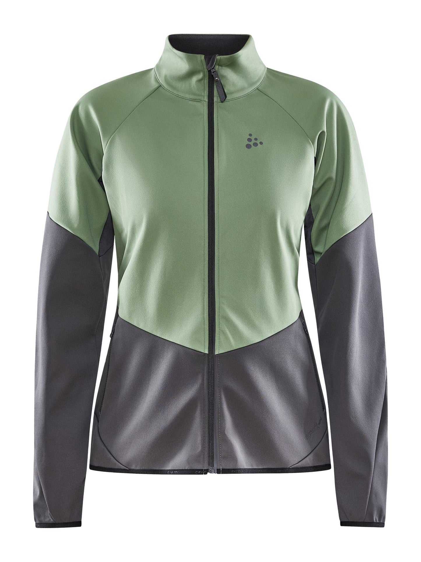 WOMEN'S GLIDE JACKET - JADE-GRANITE Craft Sportswear NA