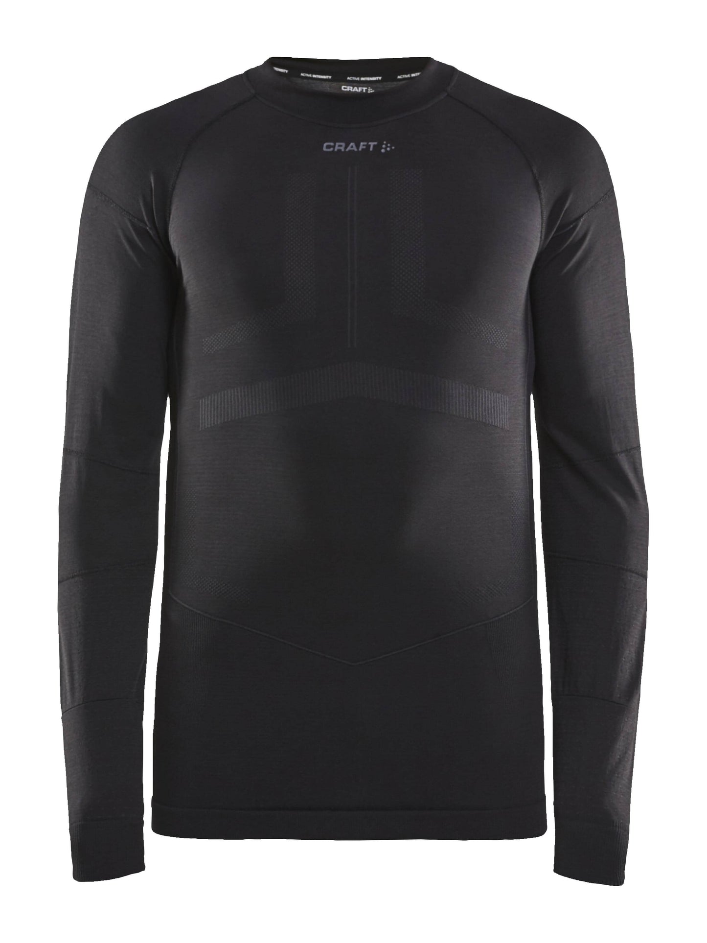 MEN'S ACTIVE INTENSITY BASELAYER - BLACK/ASPHALT Craft Sportswear NA