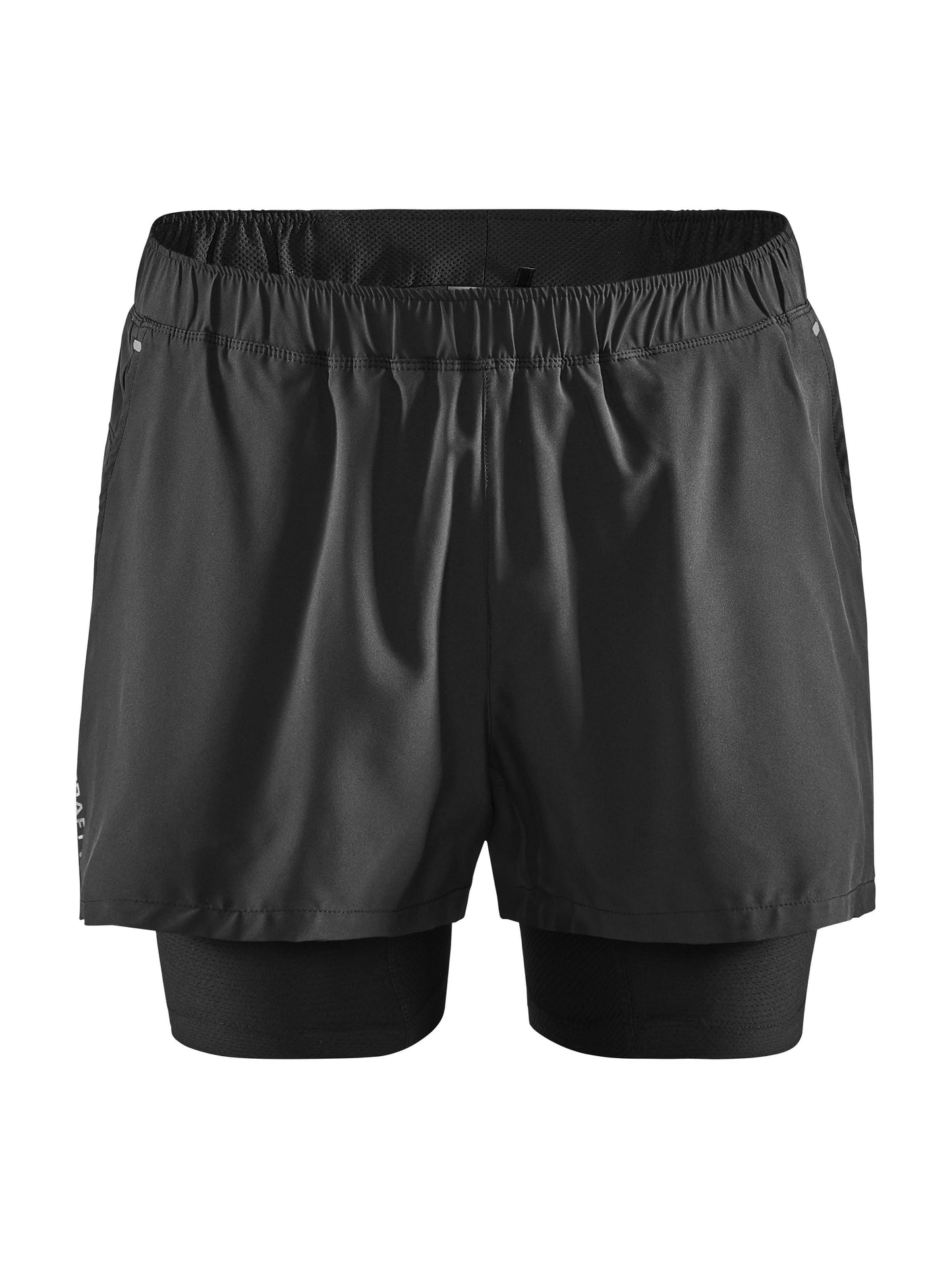 MEN'S ADV ESSENCE 2-IN-1 STRETCH SHORTS - Black Craft Sportswear NA