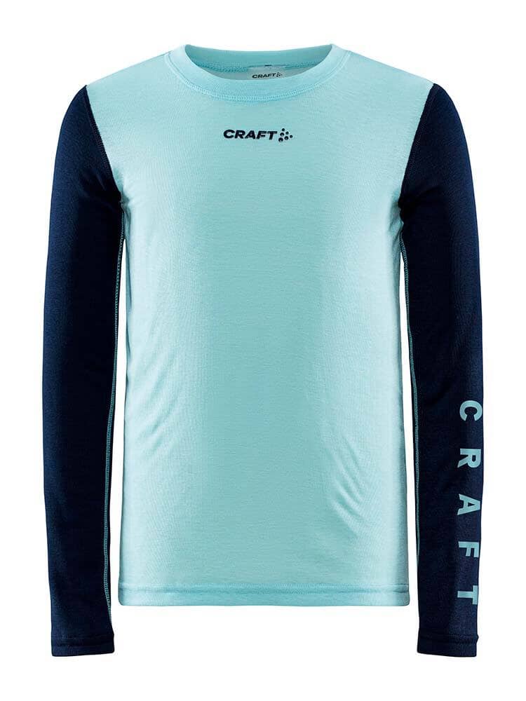 KIDS CORE WARM BASELAYER SET - BLAZE-AREA Craft Sportswear NA