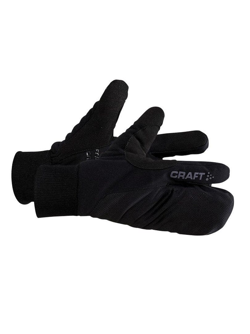 CORE INSULATE SPLIT FINGER GLOVE - Black Craft Sportswear NA