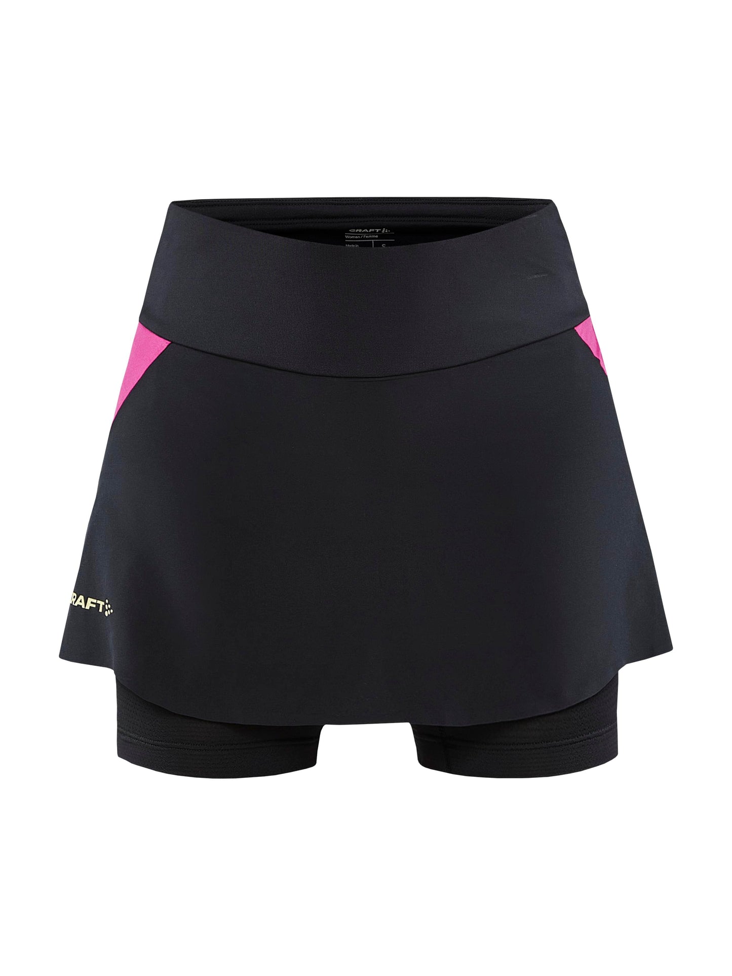 WOMEN'S PRO HYPERVENT 2IN1 RUNNING SKIRT - BLACK-ROXO Craft Sportswear NA