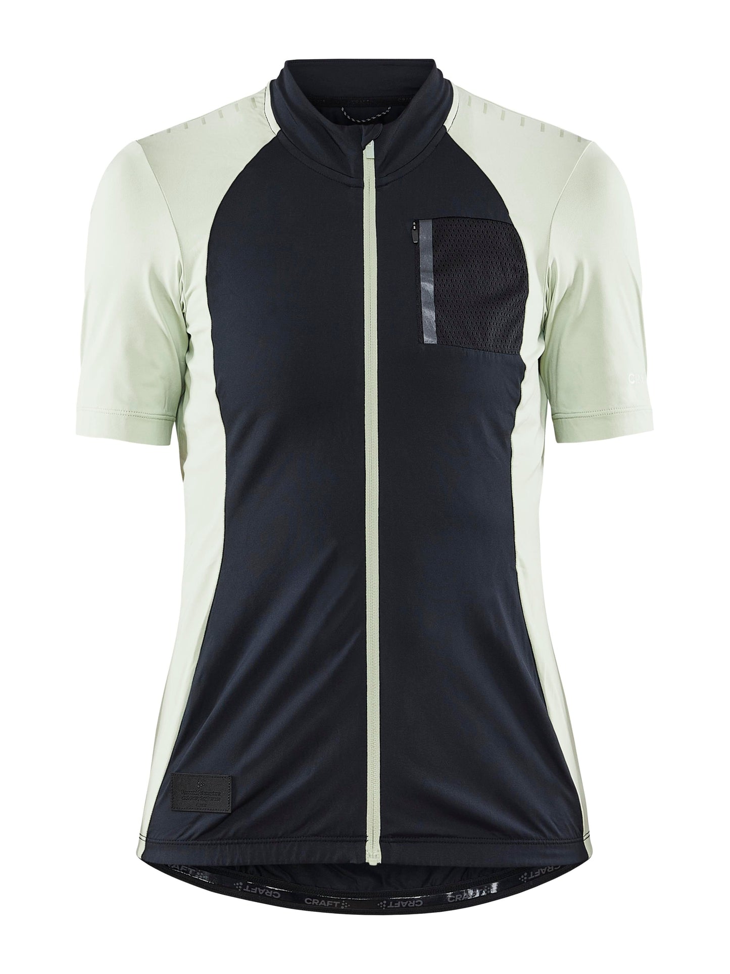 WOMEN'S ADV OFFROAD JERSEY - BLACK-CELADON Craft Sportswear NA