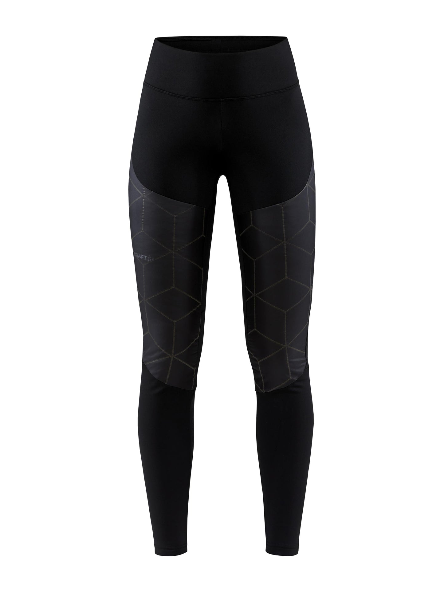WOMEN'S ADV SUBZ LUMEN PADDED RUNNING TIGHTS 2 - Black Craft Sportswear NA