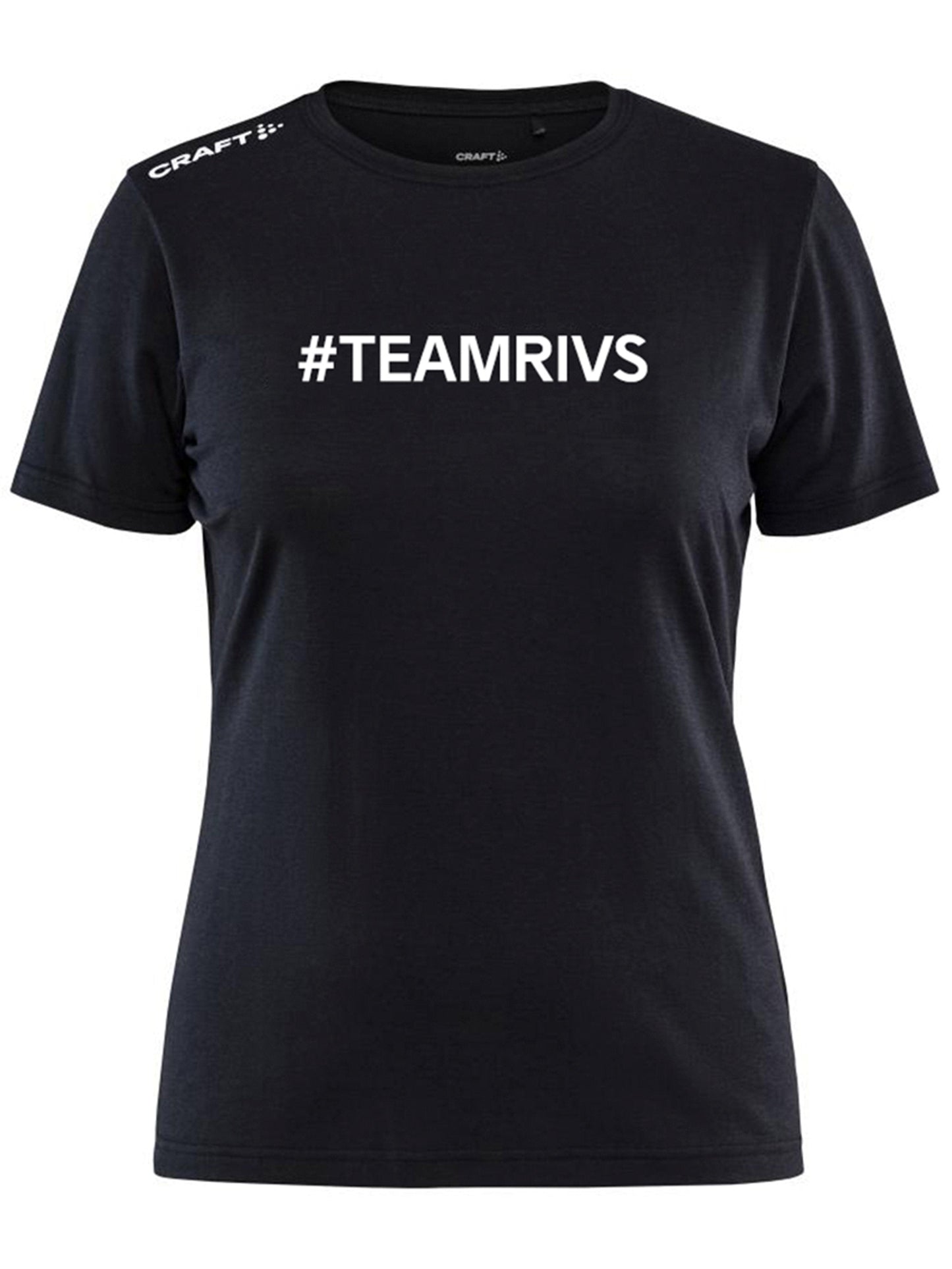 Women's Team Rivs Tri Blend Tee - Team Black Craft Sportswear NA