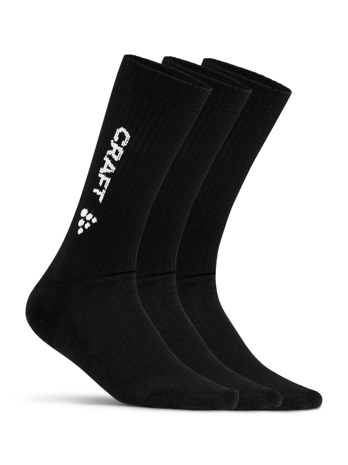 ABILITY INDOOR 3-PACK SOCK UNISEX - Black Craft Sportswear NA
