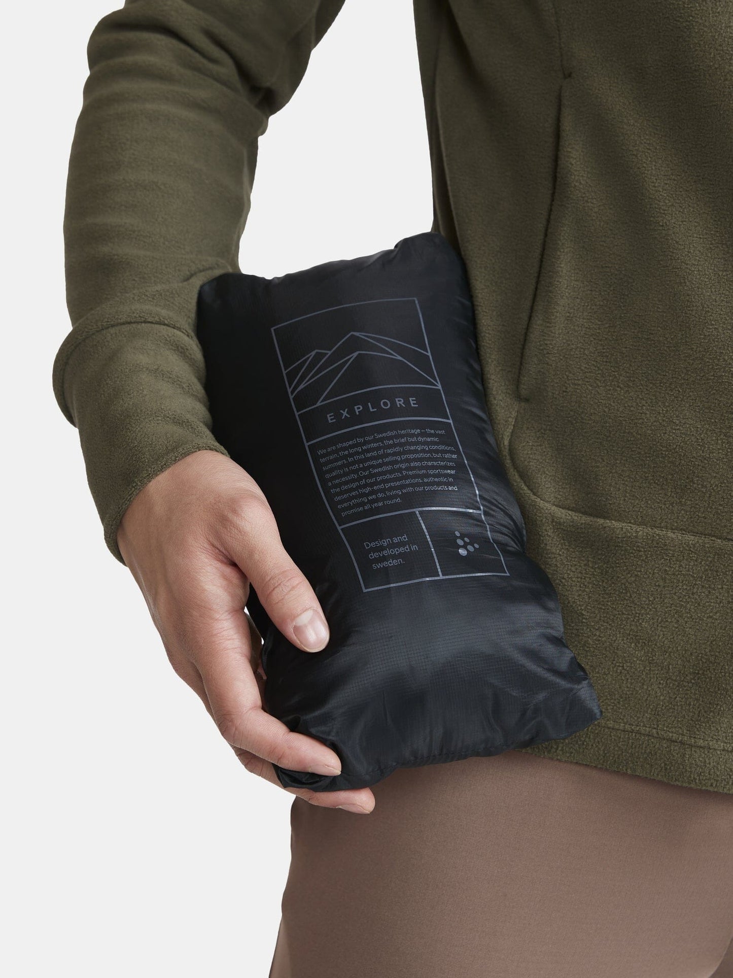 MEN'S ADV EXPLORE LIGHTWEIGHT JACKET - Black Craft Sportswear NA