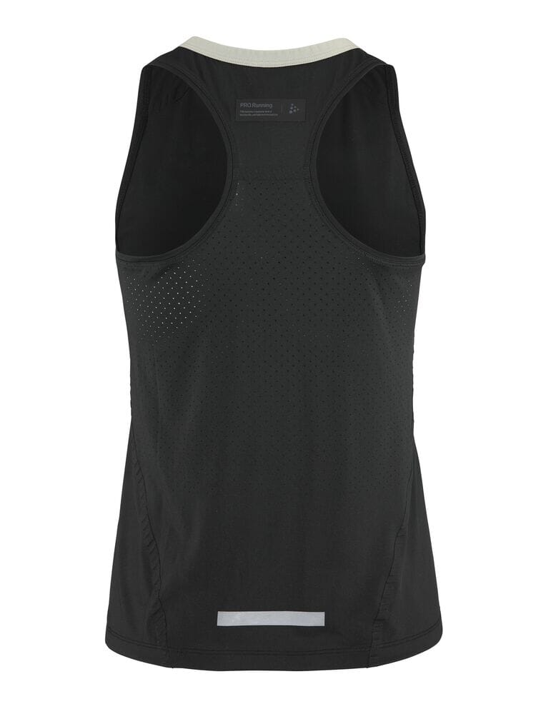 Women's Pro Hypervent Running Singlet 2 - Black Women's Tops, T's, and Tanks Craft Sportswear NA