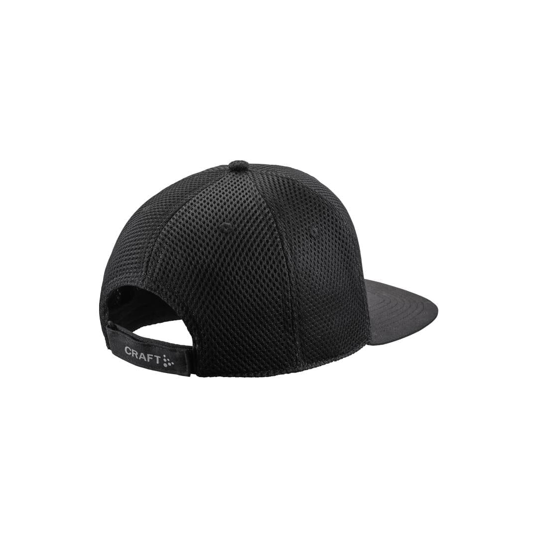 Unisex PRO 3D Mesh Running Trucker Cap - Black/Silver Reflective Craft Sportswear NA