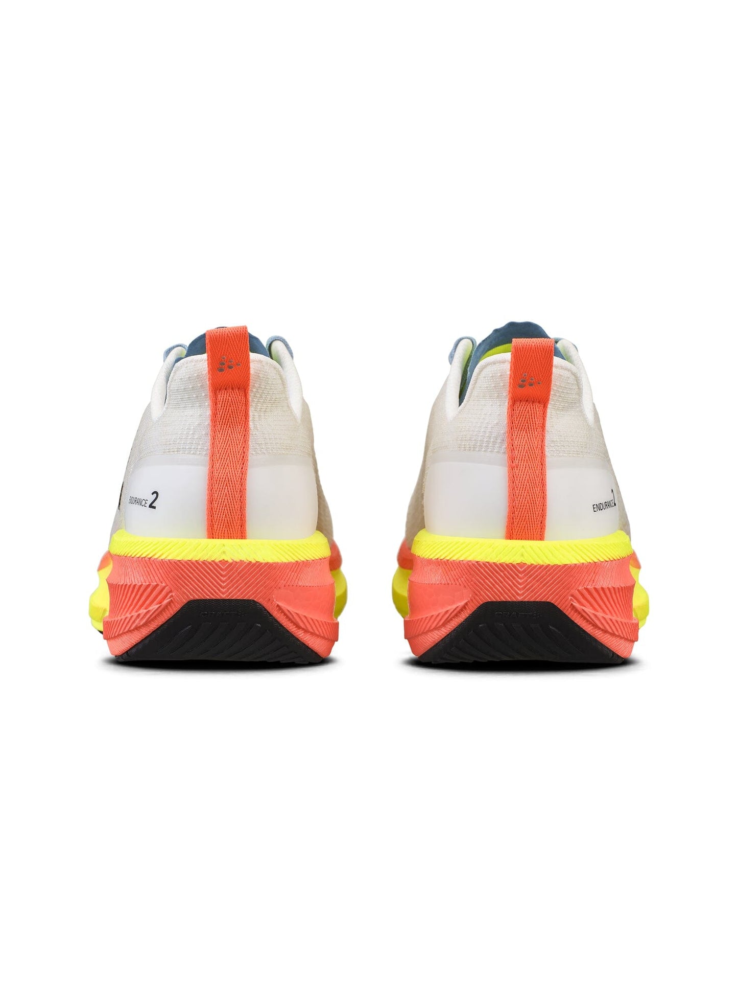 Men's Endurance 2 Running Shoe - Ash White/Shock Footwear Craft Sportswear NA