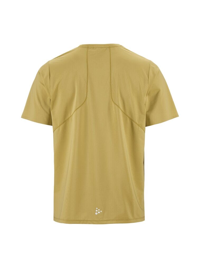 Men's Pro Trail Short Sleeve Tee 2 - Khaki Craft Sportswear NA