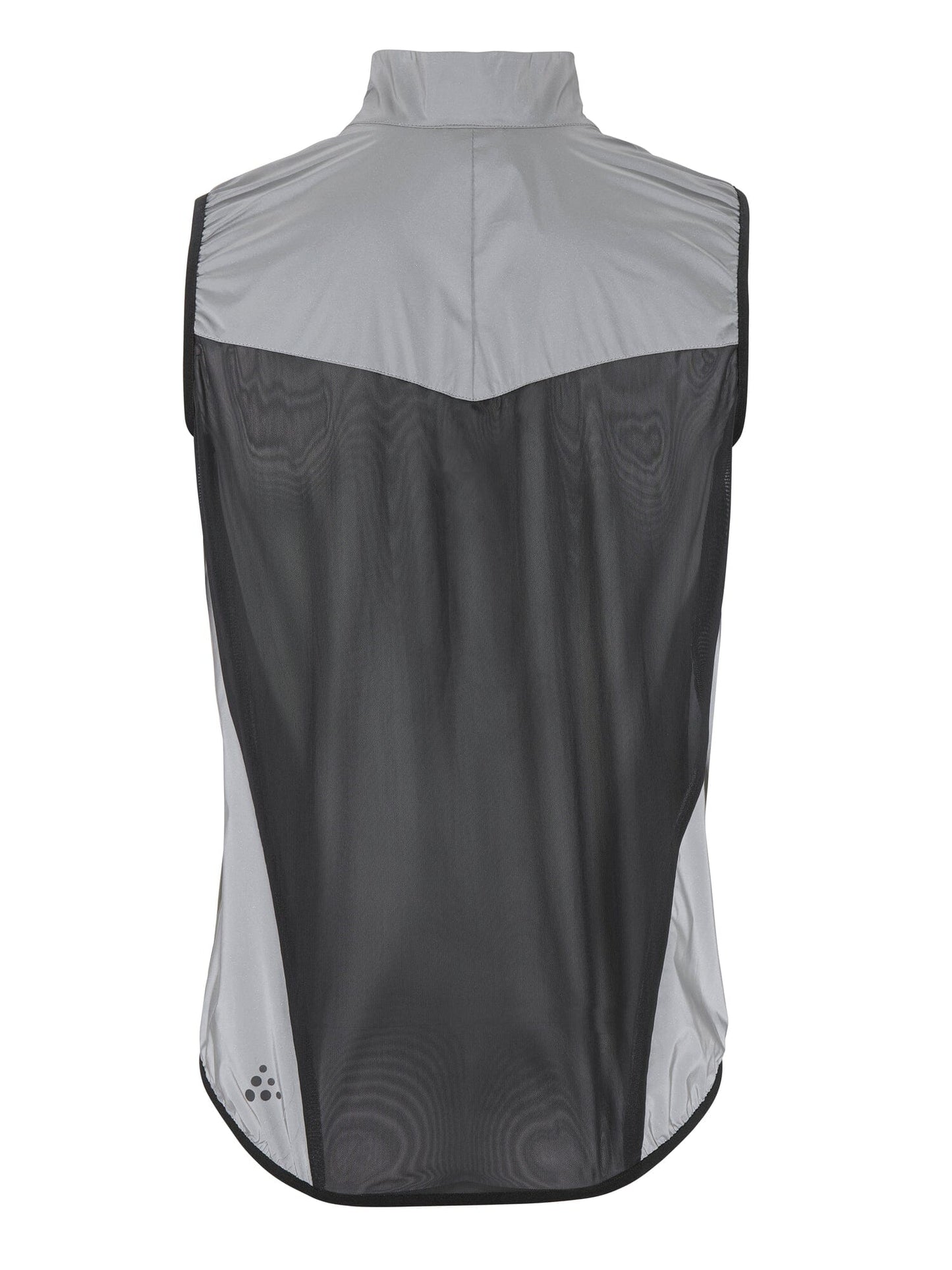 Men's ADV Essence Lumen Wind Running Vest - SILVER/BLACK Craft Sportswear NA