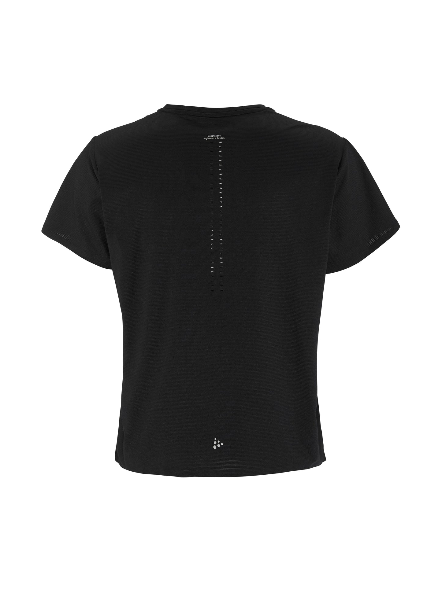 Women's Hypervent Running Tee - Black Women's Tops, T's, and Tanks Craft Sportswear NA