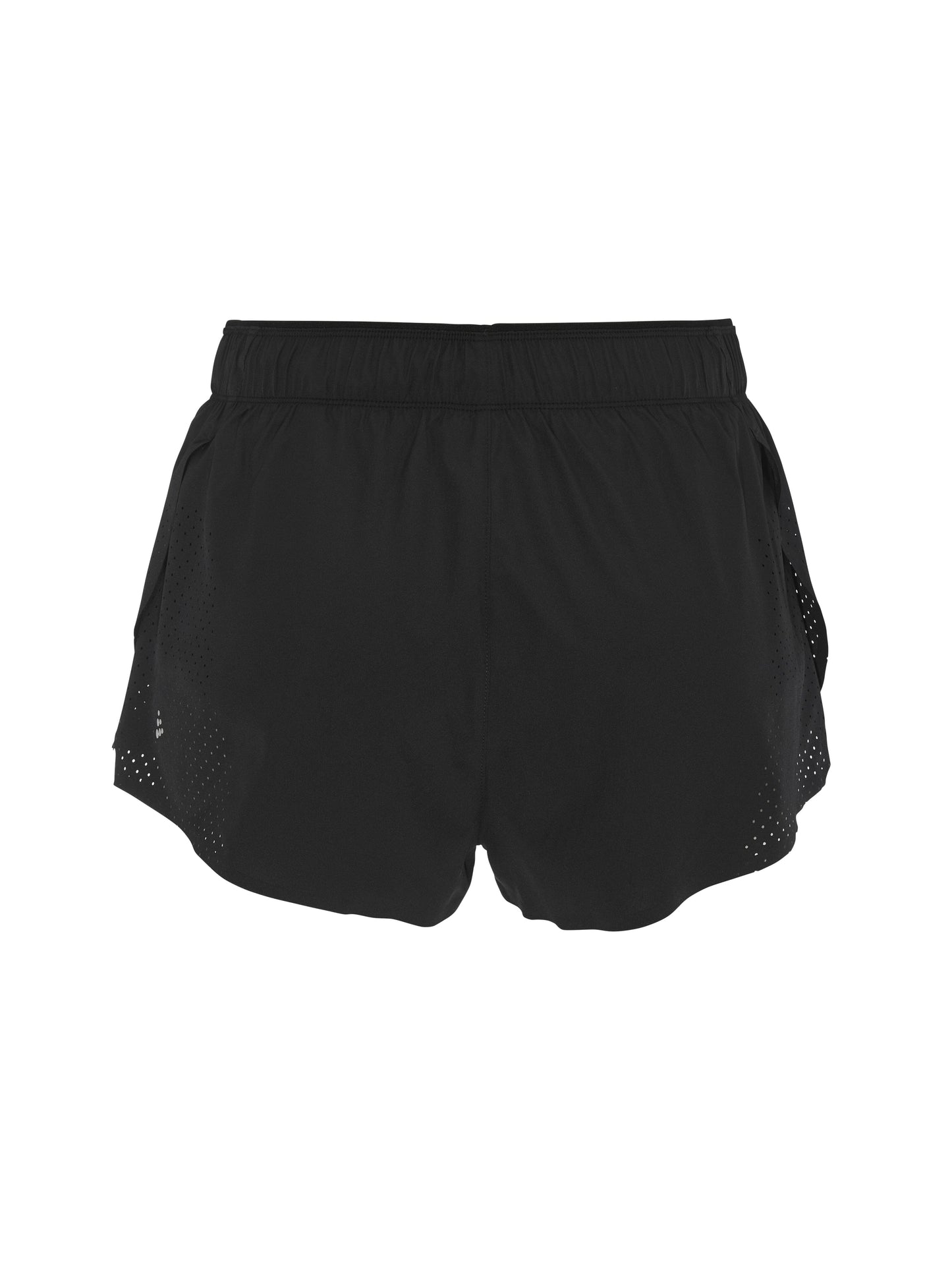Women's Race Day Split Shorts 2 - Black Women's Shorts, Skirts, and Dresses Craft Sportswear NA