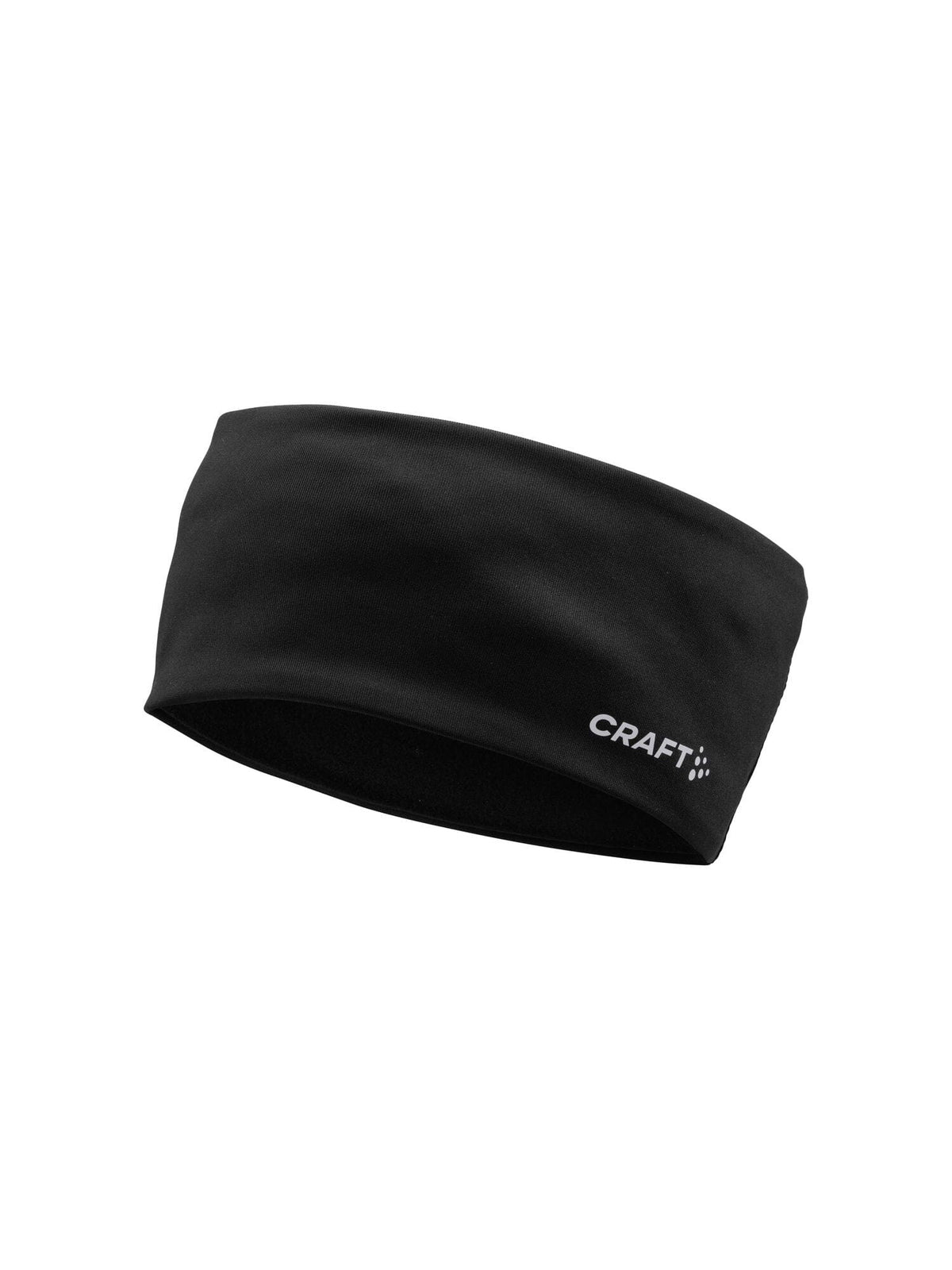 Windblock Fleece Headband 2 - Black Craft Sportswear NA