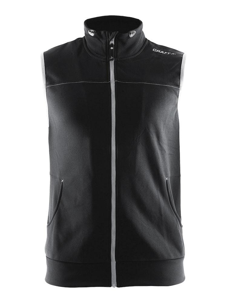 Men's Leisure Vest - BLACK/PLATINUM Craft Sportswear NA