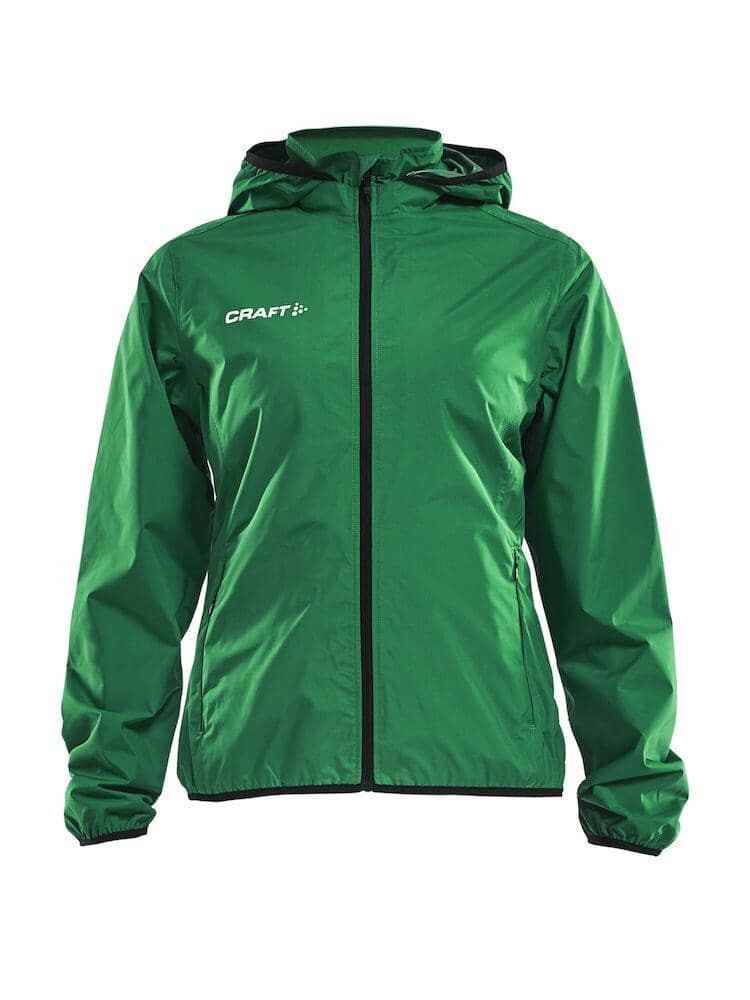 WOMEN'S CRAFT JACKET RAIN - TEAM GREEN Craft Sportswear NA