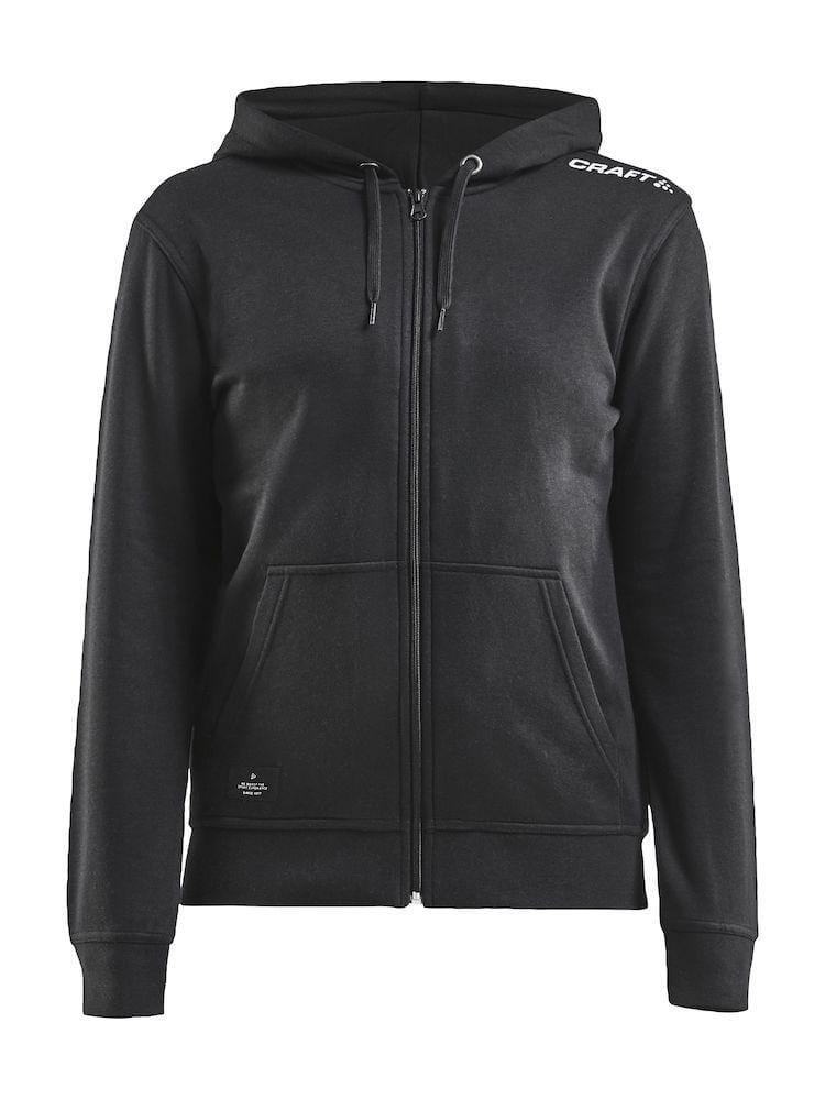 Women's Community FZ Hoodie - Black Craft Sportswear NA
