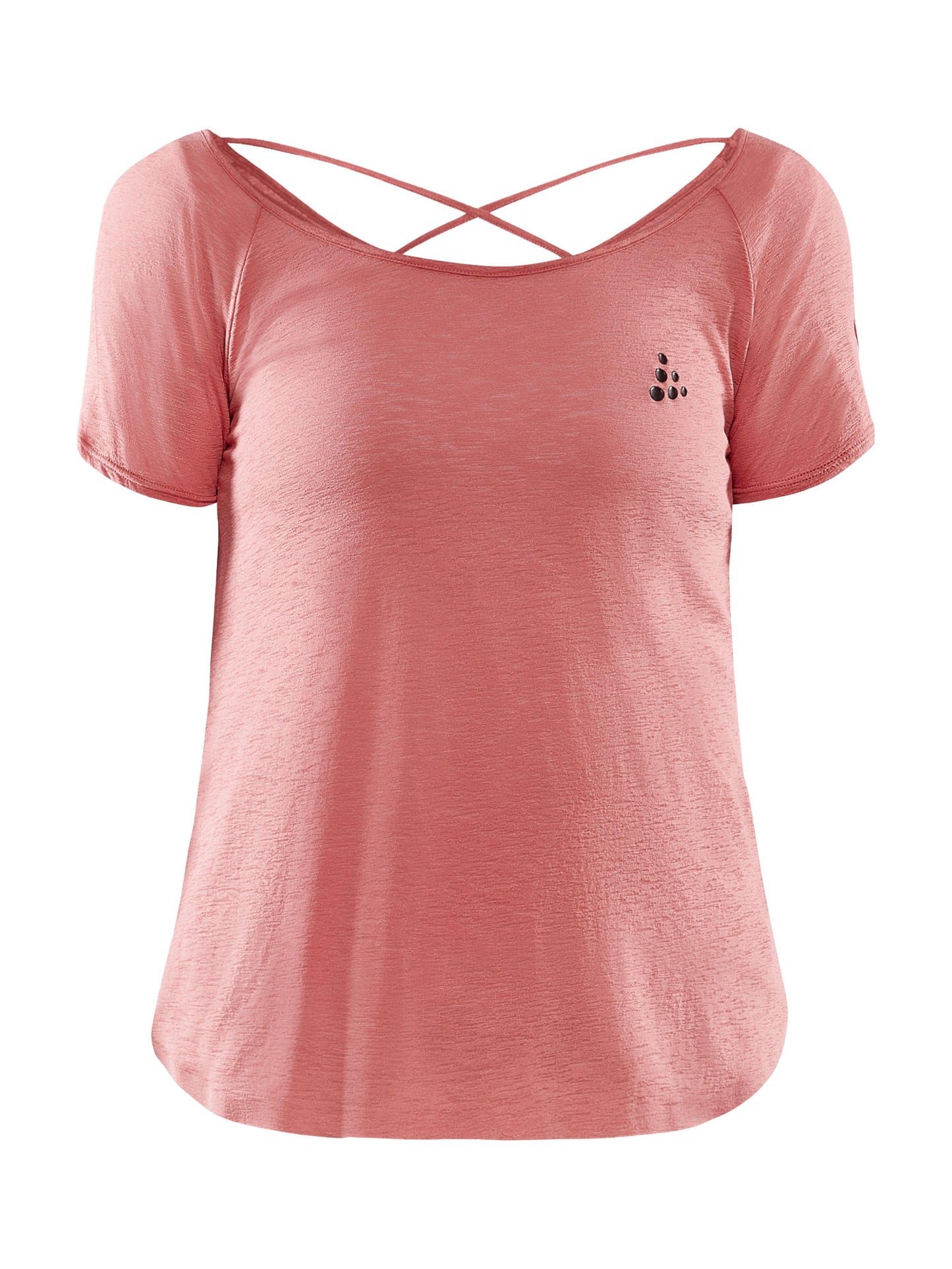 WOMEN'S CORE CHARGE CROSS BACK TEE Women's Top, T's, and Tanks Craft Sportswear NA