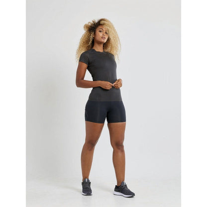 WOMEN'S PRO DRY NANOWEIGHT SS BASELAYER - Black Craft Sportswear NA