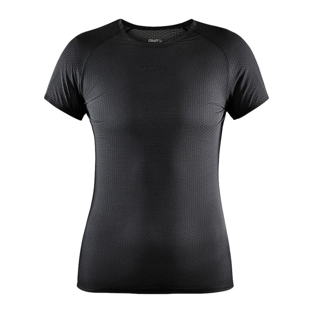 WOMEN'S PRO DRY NANOWEIGHT SS BASELAYER - Black Craft Sportswear NA
