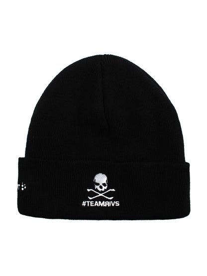 TEAM RIVS BEANIE HAT - Black Craft Sportswear NA