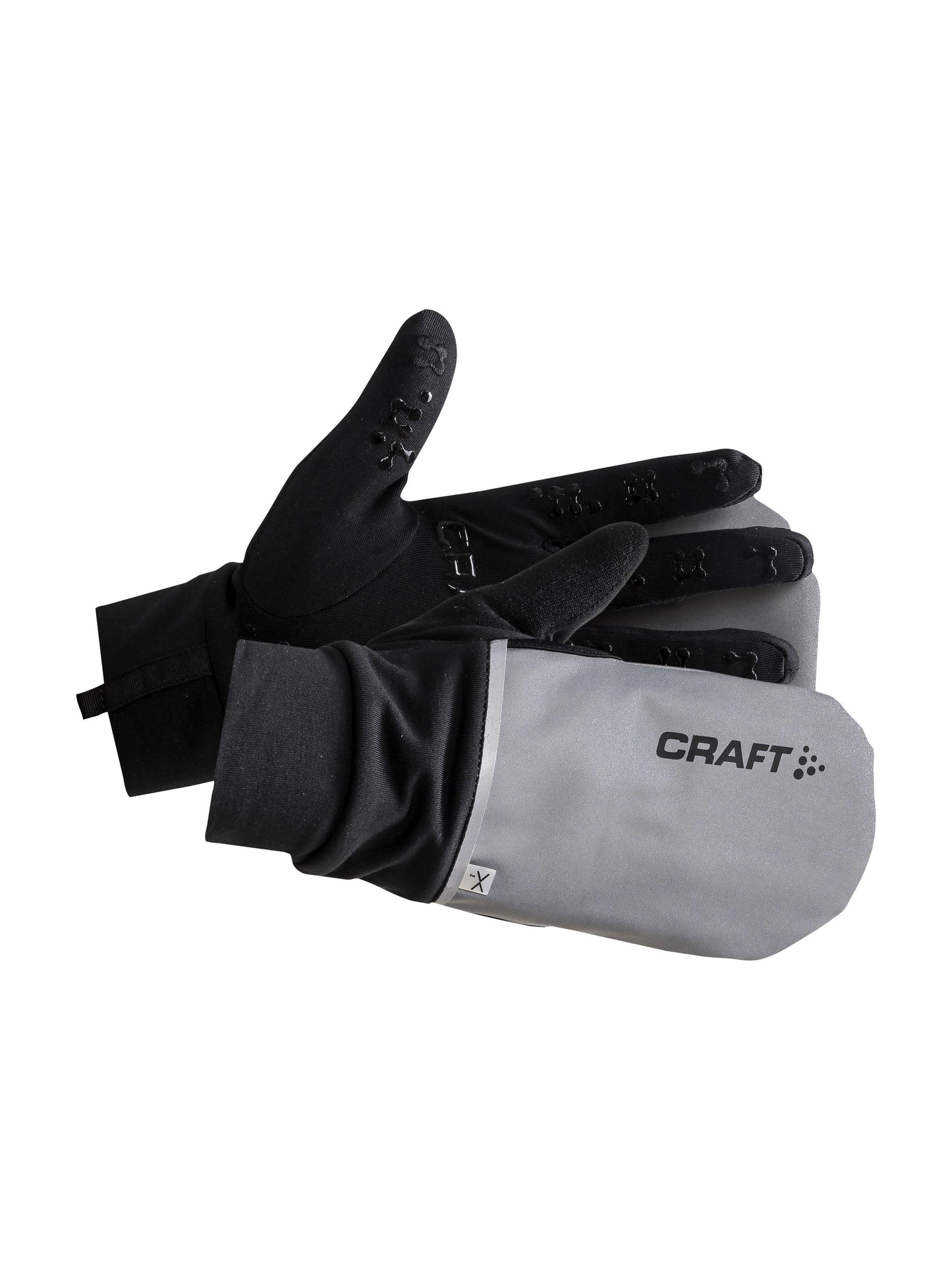 HYBRID WEATHER GLOVE - SILVER/BLACK Craft Sportswear NA