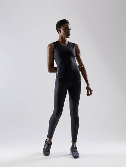 WOMEN'S COOL MESH SUPERLIGHT SLEEVELESS - Black Craft Sportswear NA