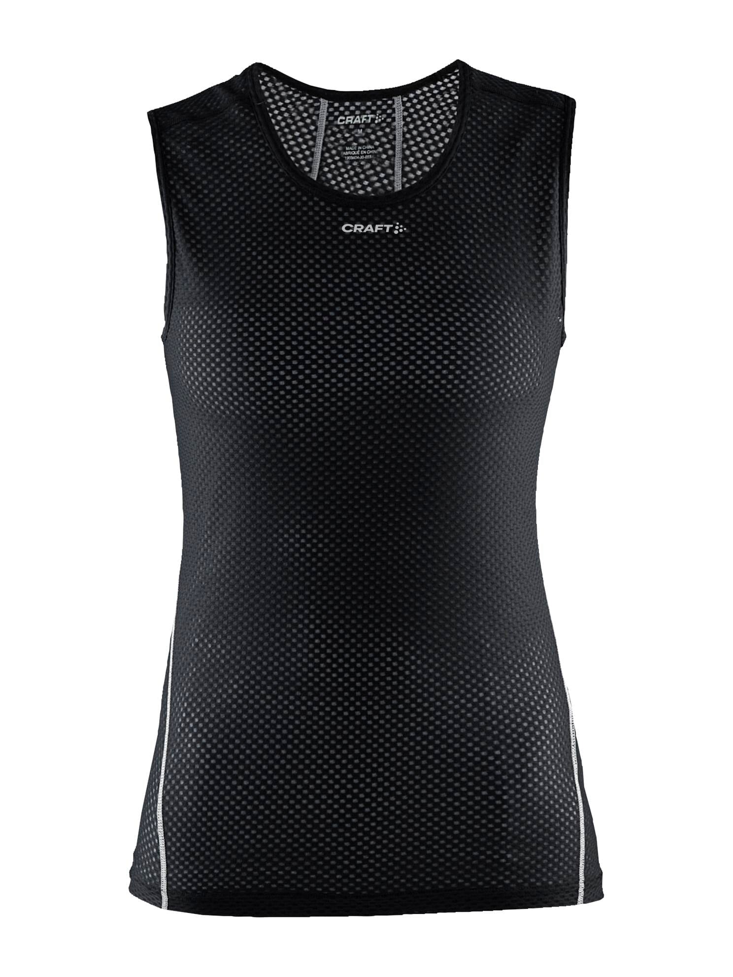 WOMEN'S COOL MESH SUPERLIGHT SLEEVELESS - Black Craft Sportswear NA