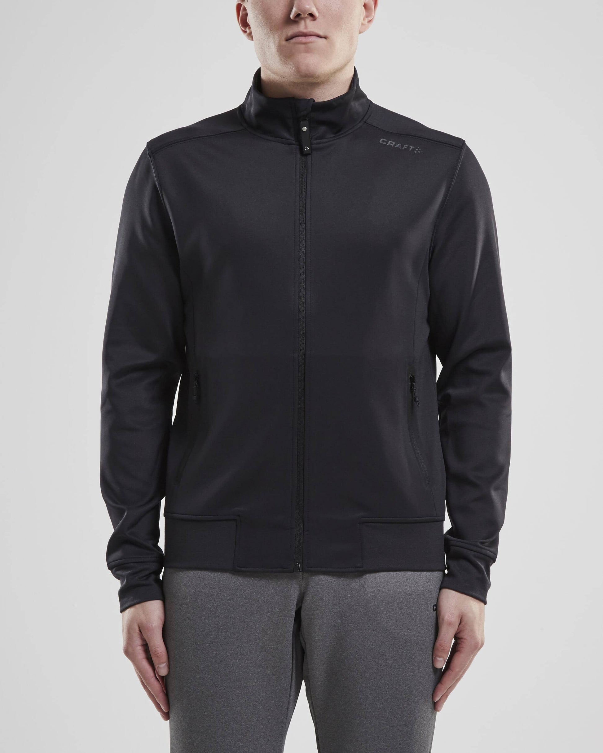 MEN'S CRAFT NOBLE ZIP JKT - BLACK Craft Sportswear NA