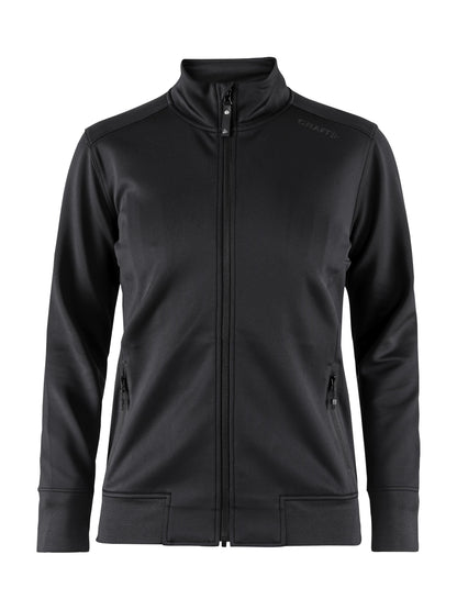 WOMEN'S CRAFT NOBLE ZIP JACKET - BLACK Craft Sportswear NA