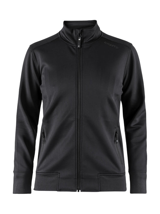 WOMEN'S CRAFT NOBLE ZIP JACKET - BLACK Craft Sportswear NA