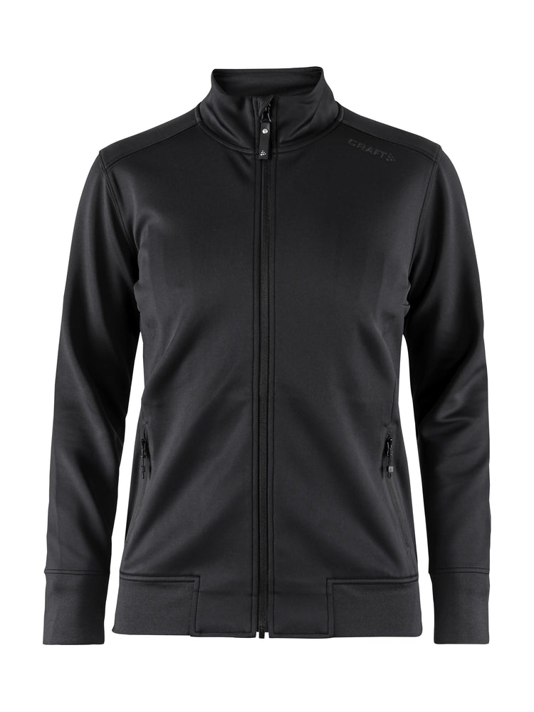 WOMEN'S CRAFT NOBLE ZIP JACKET - BLACK Craft Sportswear NA