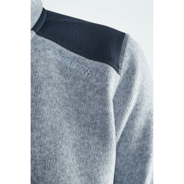 WOMEN'S CRAFT NOBLE ZIP FLEECE JACKET - GREY Craft Sportswear NA