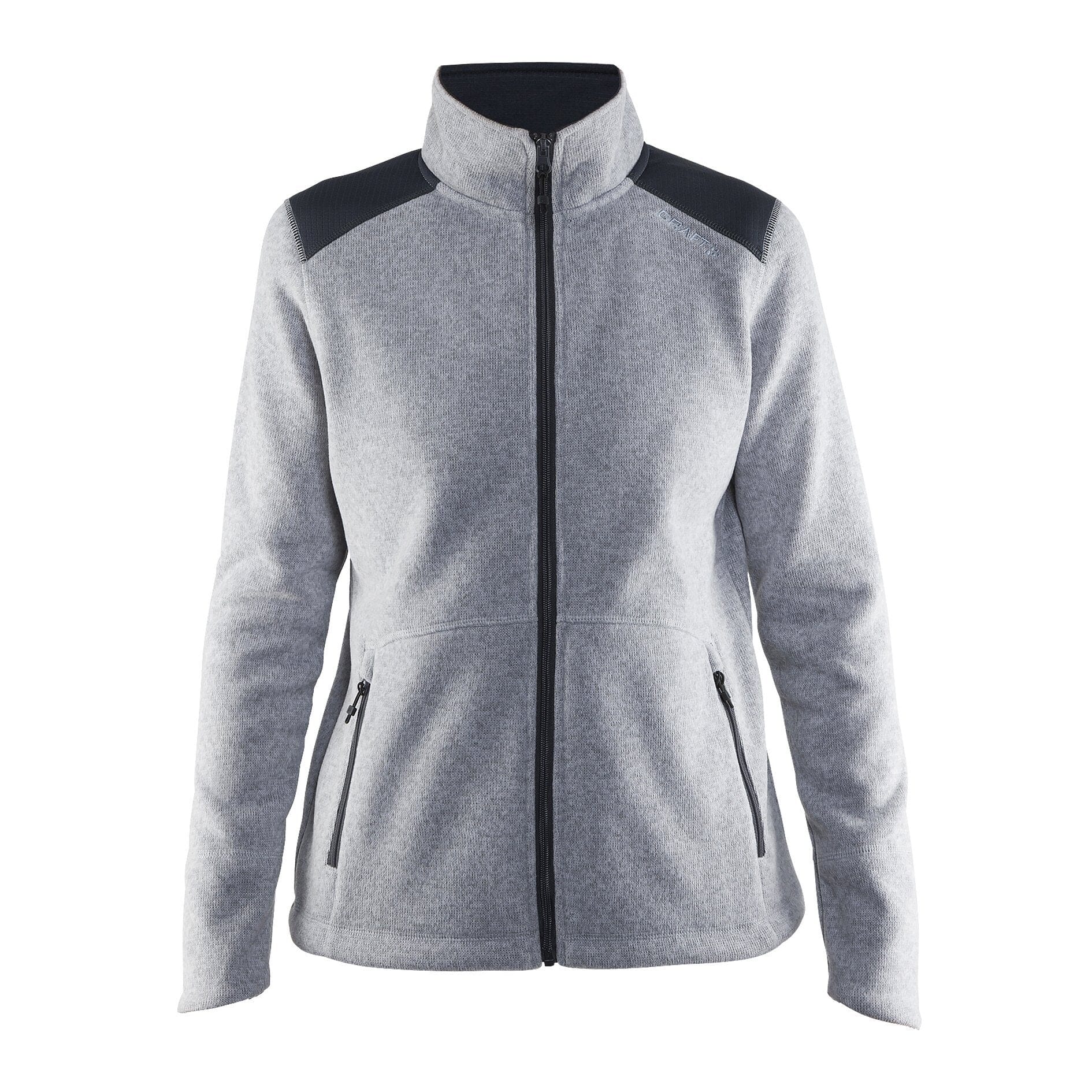 WOMEN'S CRAFT NOBLE ZIP FLEECE JACKET - GREY Craft Sportswear NA