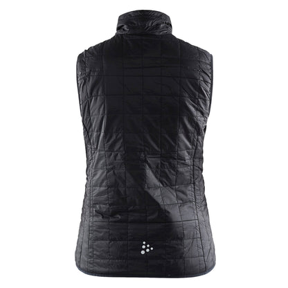 Women's Primaloft Stow - Light Vest - BLACK Craft Sportswear NA