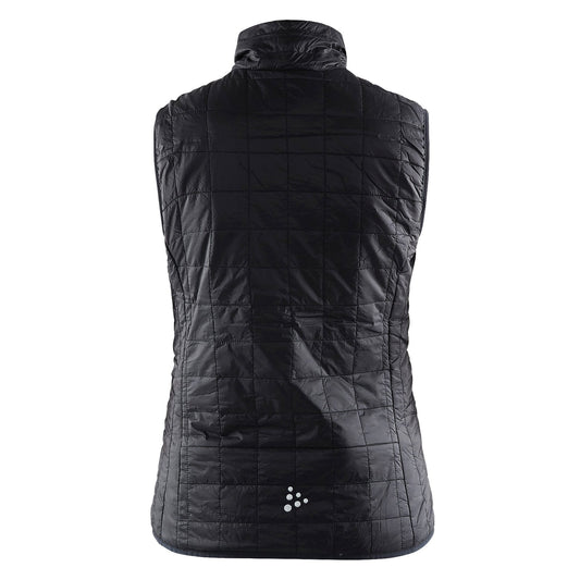 Women's Primaloft Stow - Light Vest - BLACK Craft Sportswear NA