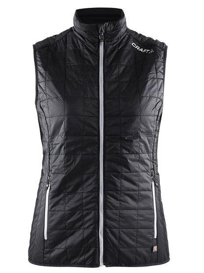 Women's Primaloft Stow - Light Vest - BLACK Craft Sportswear NA