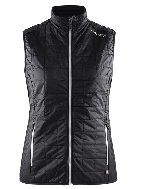 Women's Primaloft Stow - Light Vest - BLACK Craft Sportswear NA