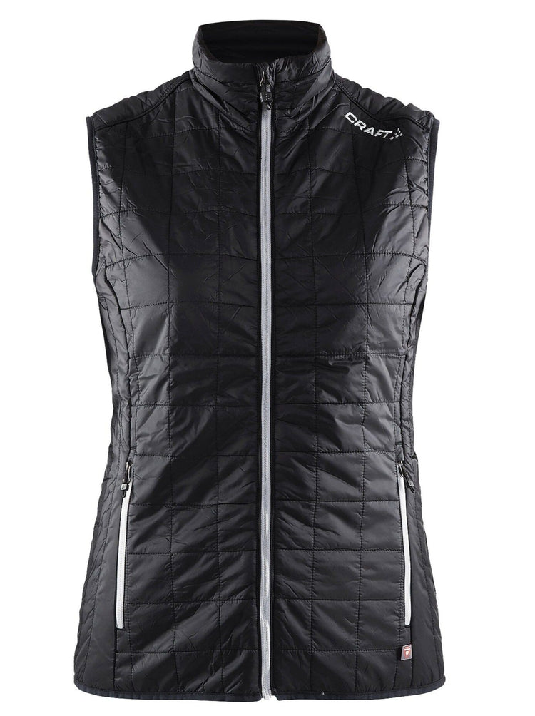 Women's Primaloft Stow - Light Vest - BLACK Craft Sportswear NA
