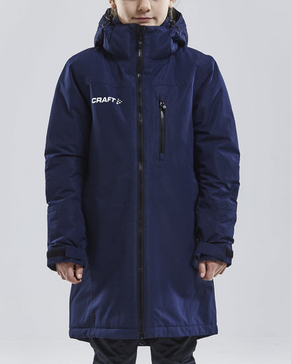 Junior Craft Jacket Parka - Navy Craft Sportswear NA