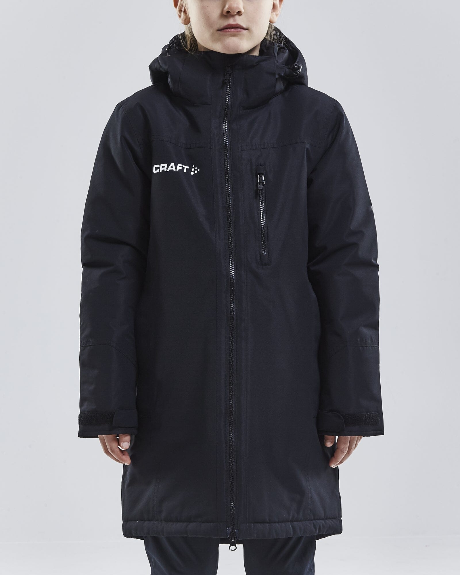 Junior Craft Jacket Parka - Black Craft Sportswear NA
