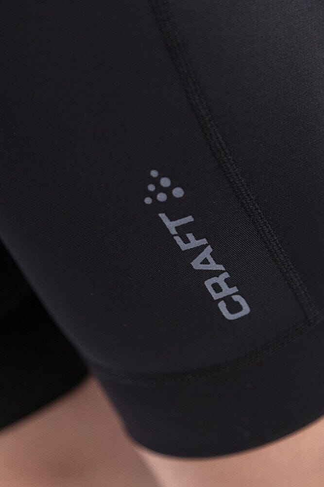 Women's Rise Bib Shorts - Black Women's Shorts, Skirts, and Dresses Craft Sportswear NA