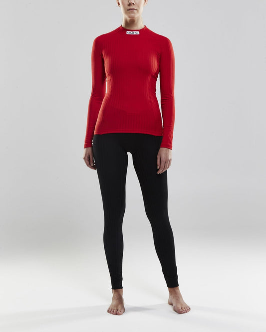 WOMEN'S CRAFT PROGRESS BASELAYER CN - BRIGHT RED Craft Sportswear NA