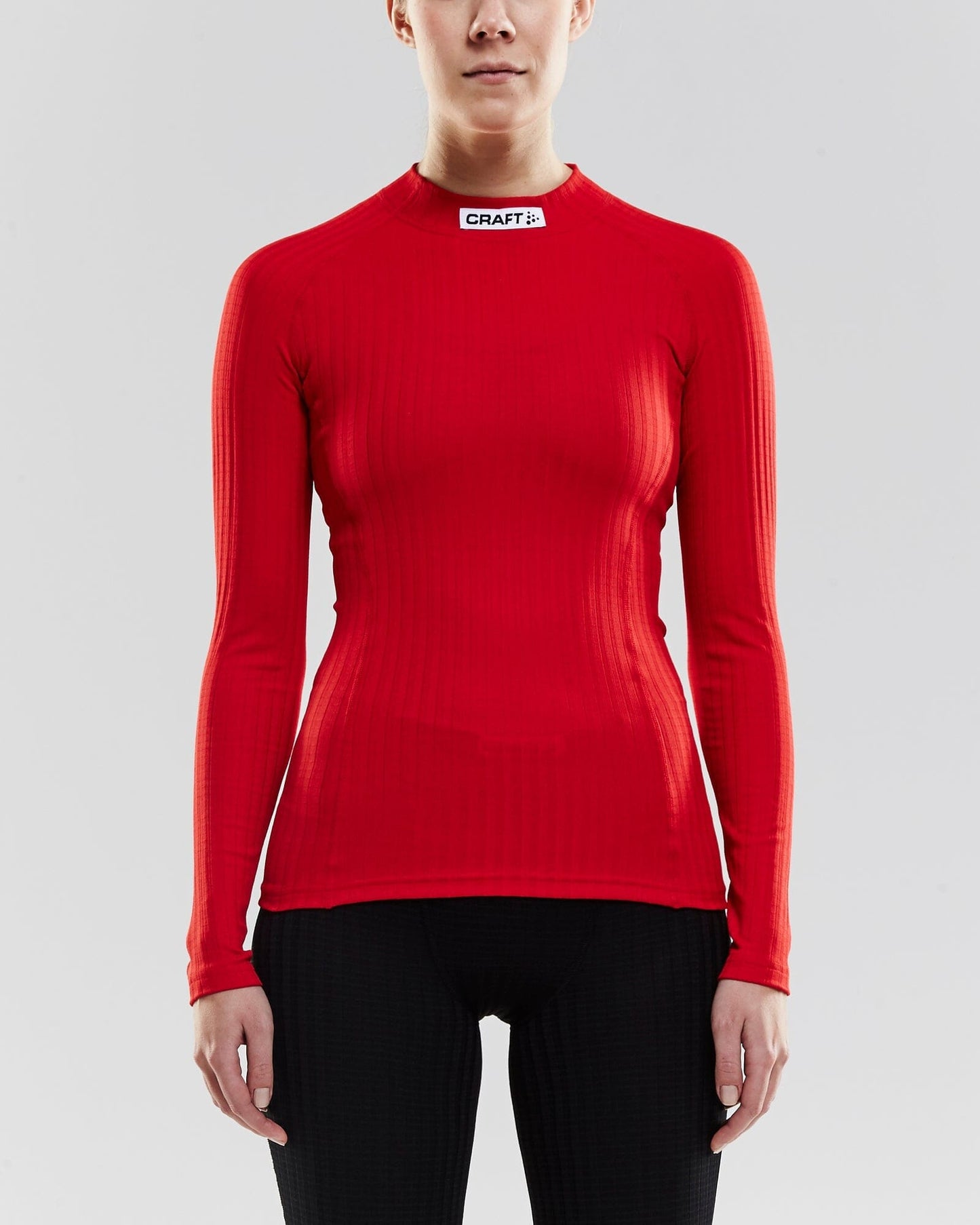 WOMEN'S CRAFT PROGRESS BASELAYER CN - BRIGHT RED Craft Sportswear NA