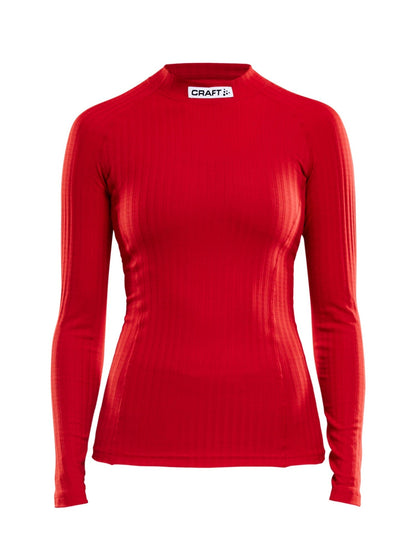 WOMEN'S CRAFT PROGRESS BASELAYER CN - BRIGHT RED Craft Sportswear NA