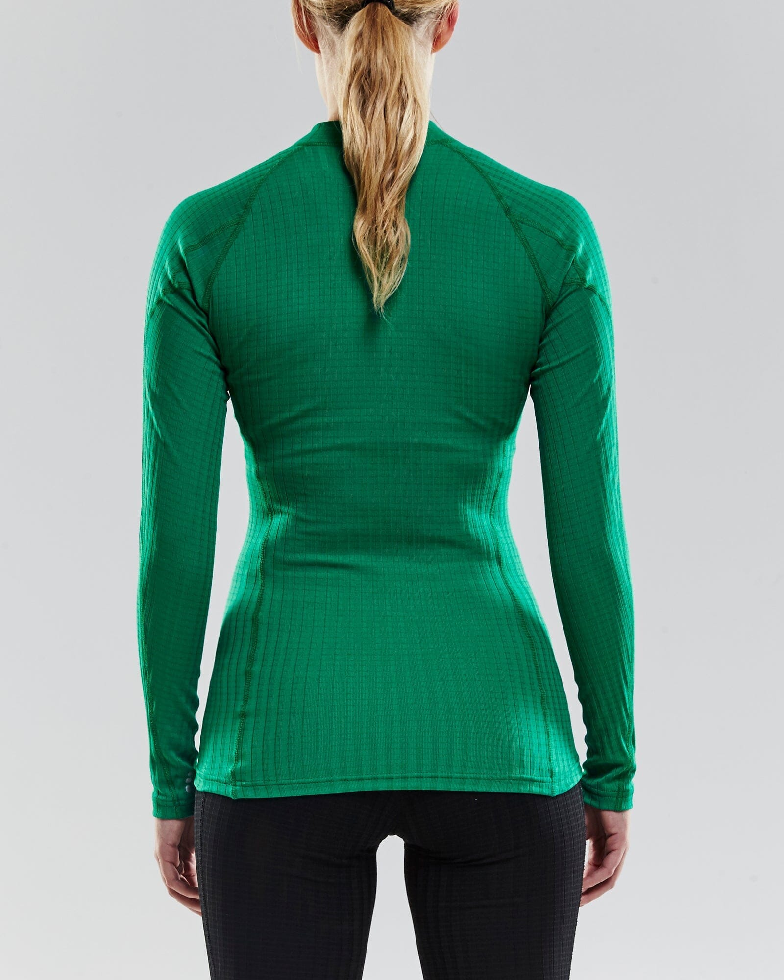WOMEN'S CRAFT PROGRESS BASELAYER CN - Team Green Craft Sportswear NA