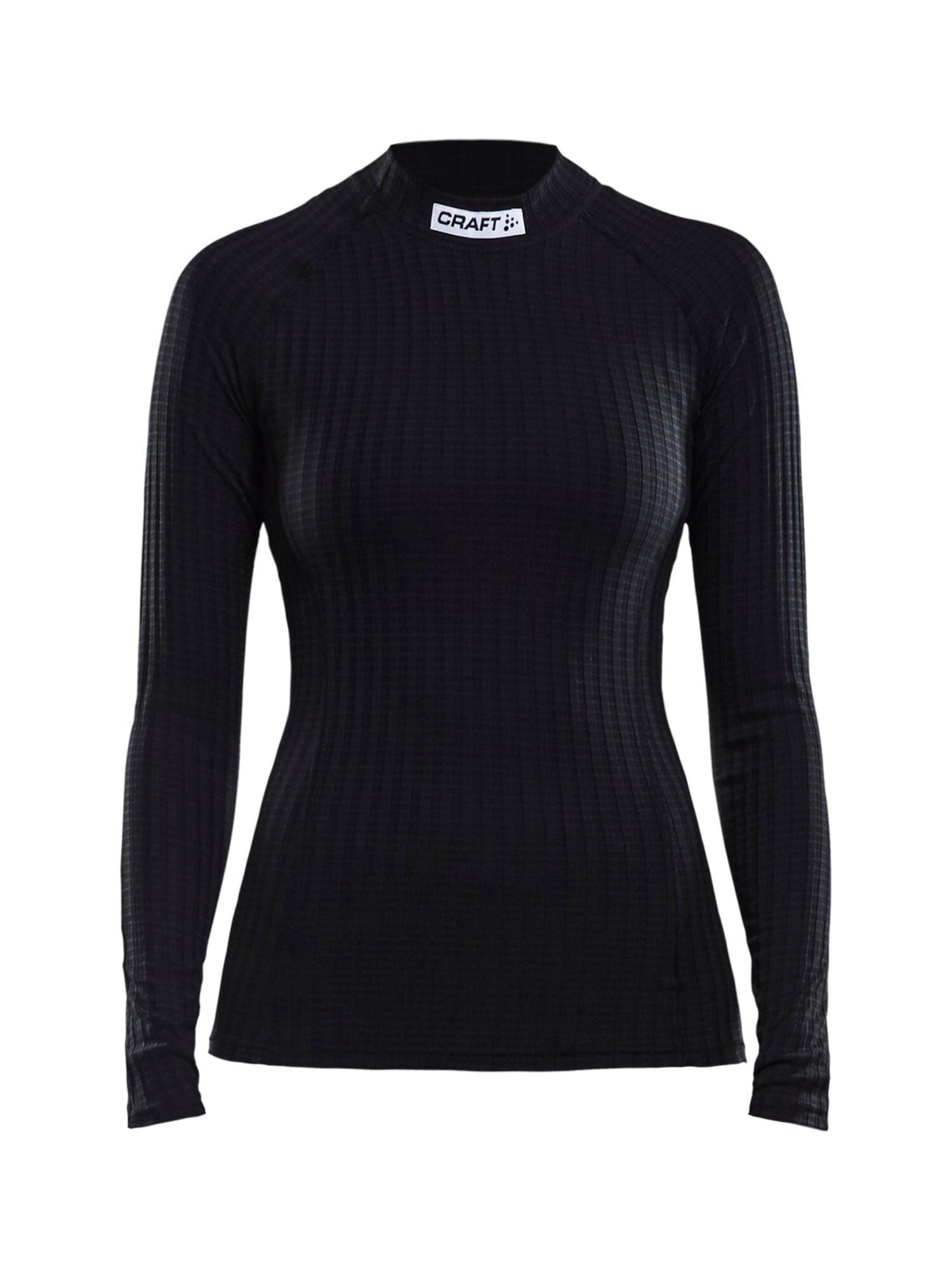 WOMEN'S CRAFT PROGRESS BASELAYER CN - BLACK Craft Sportswear NA