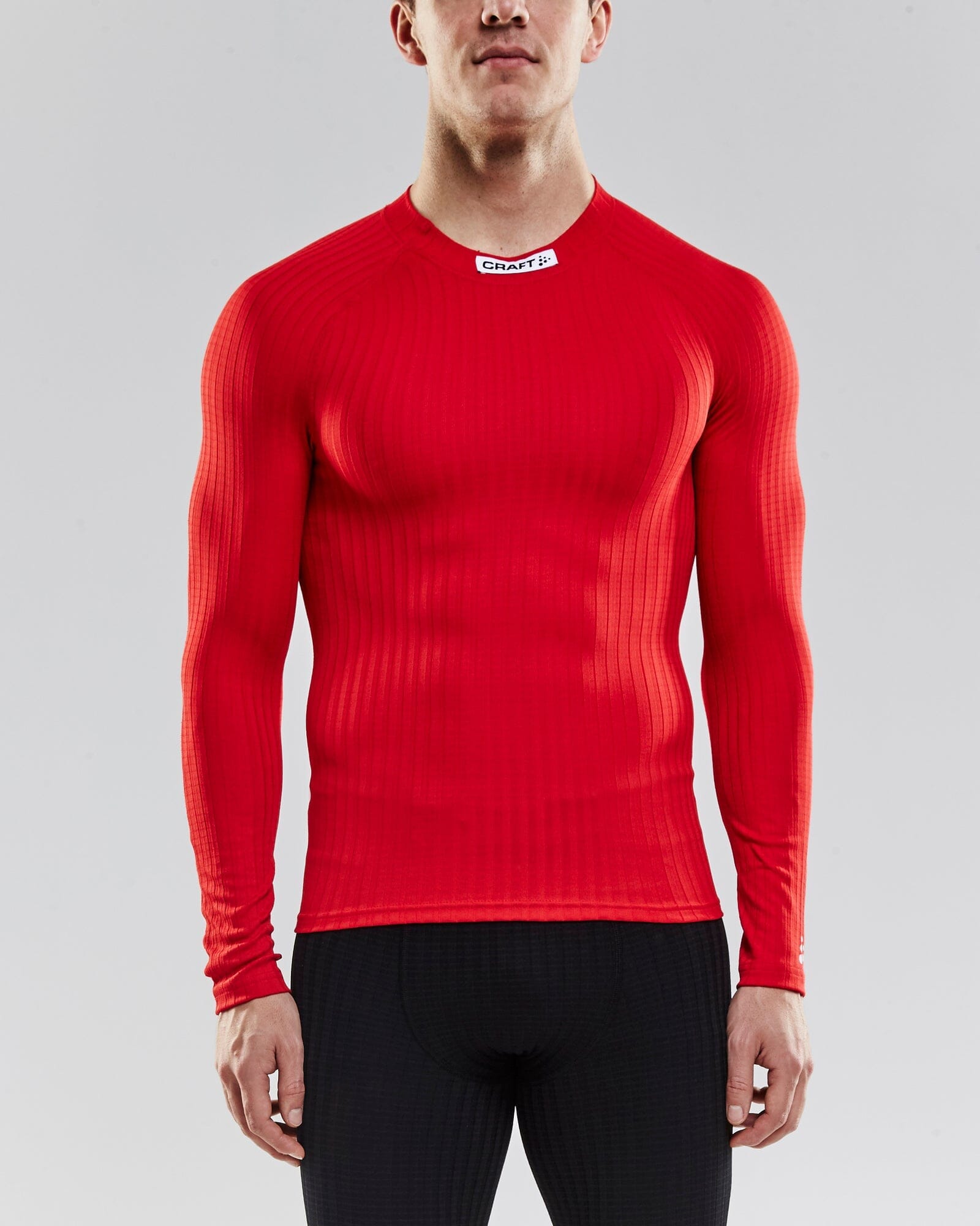 Men's Craft Progress Baselayer CN - BRIGHT RED Craft Sportswear NA
